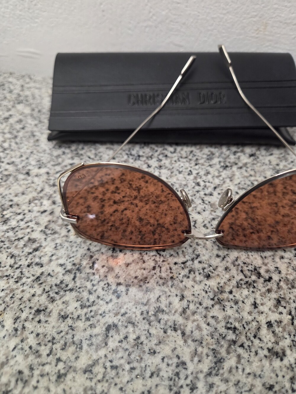 Authentic✨ RARE ✨ Christian Dior Stellaire 6 Geometric Aviator Sunglasses - Picture 11 of 15